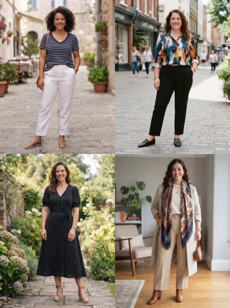 Prints and Patterns: 10 Eye-Catching Nursing Outfits for Any Occasion: the outfits in this post, nursing-friendly and postpartum-friendly.