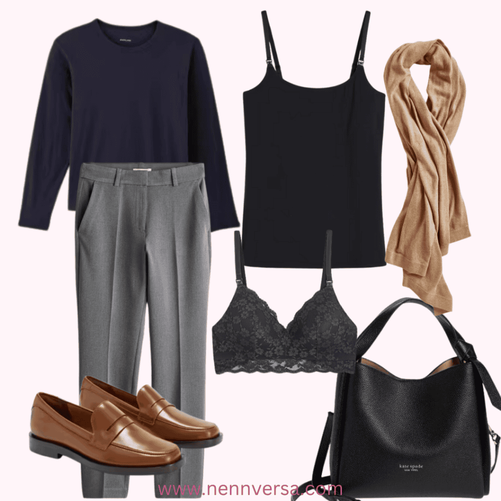 Cozy and Stylish Outfits for Breastfeeding Moms