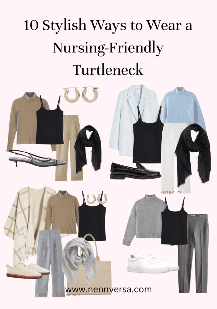 10 Stylish Ways to Wear a Nursing-Friendly Turtleneck