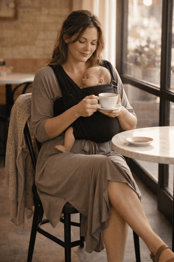 Brunch outfits for breastfeeding moms
