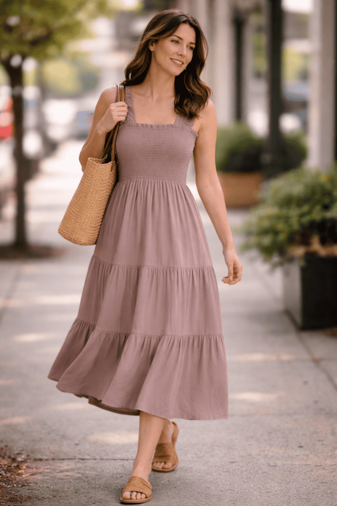 Brunch outfits for breastfeeding moms