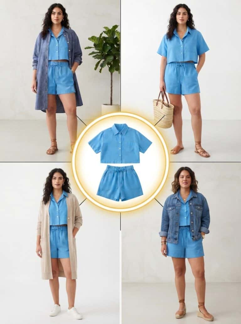 1 Matching Set, 10 Easy Summer Outfits for Busy Mom Days