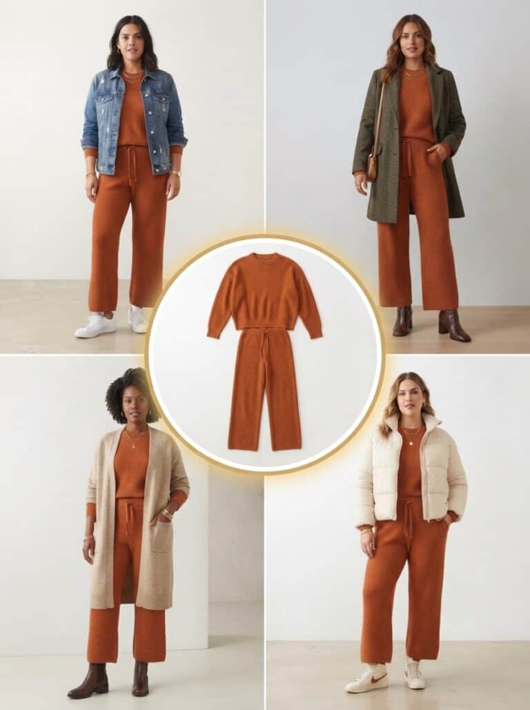 1 Matching Set, 10 Easy Fall Outfits for Busy Mom Days