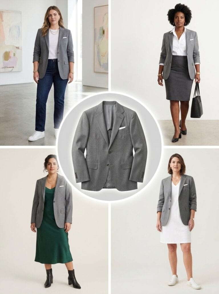 1 Tailored Blazer, 8 Nursing-Friendly Outfits