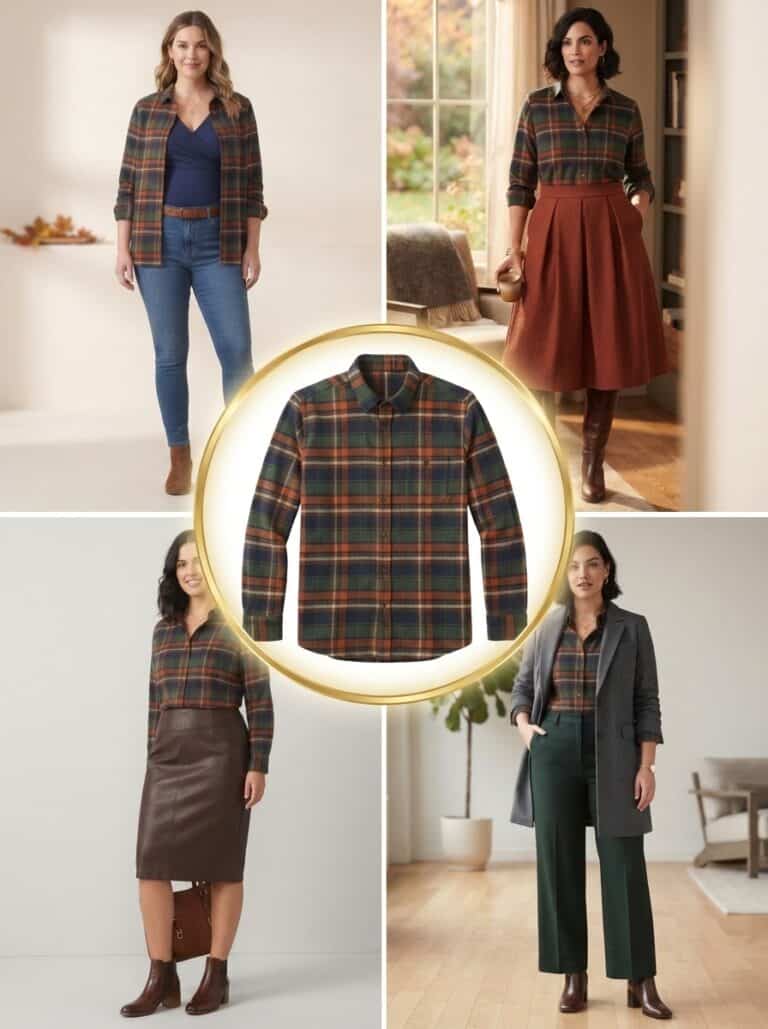 1 Button-Down Shirt, 10 Nursing-Friendly Fall Looks You Can Rely On