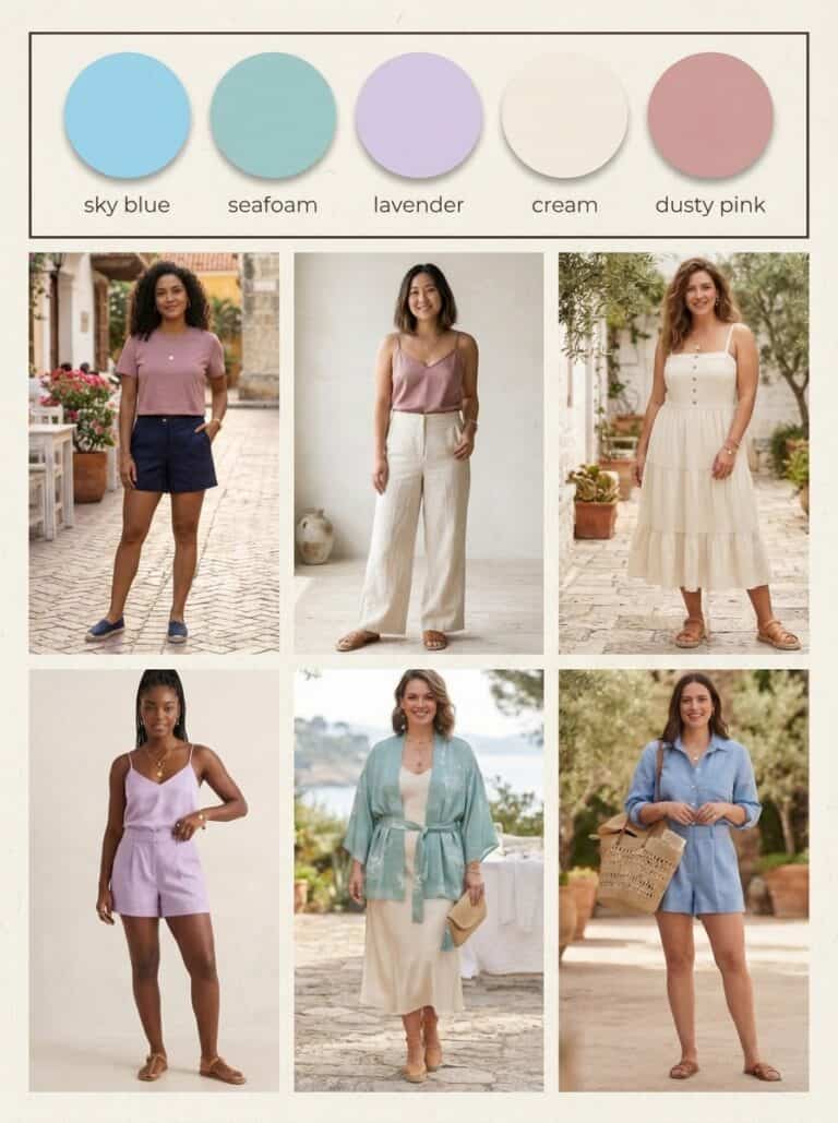 Summer Softness: 5 Cool Colors, 15 Nursing-Friendly Outfits