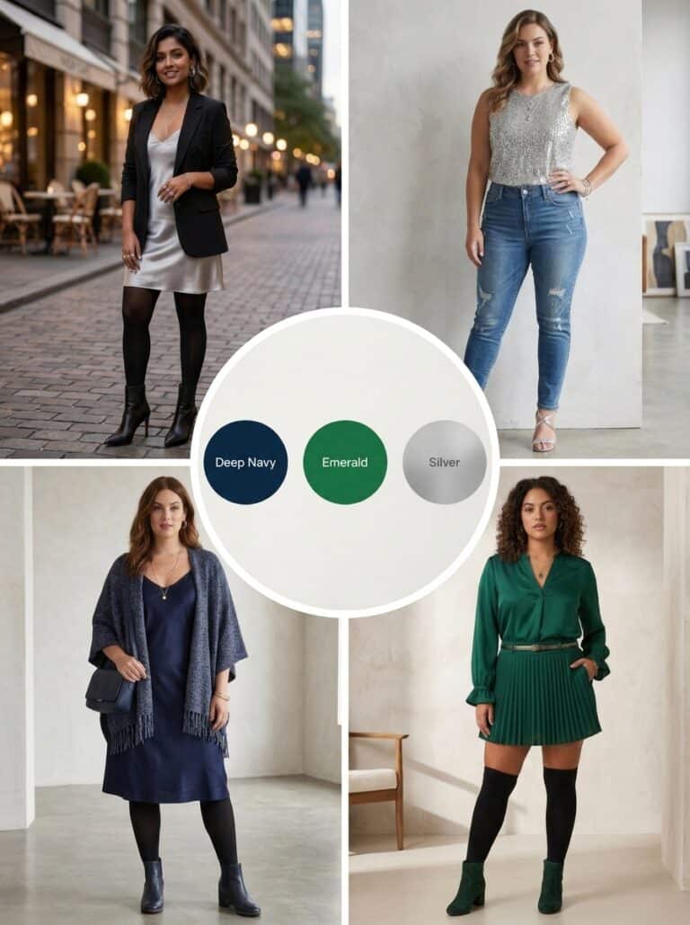 Winter Formal Events: 3 Elegant Colors, 9 Breastfeeding-Friendly Looks