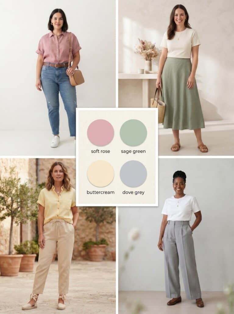 Spring Awakening: 4 Fresh Colors, 12 Postpartum Outfit Ideas: the outfits in this post, nursing-friendly and postpartum-friendly.