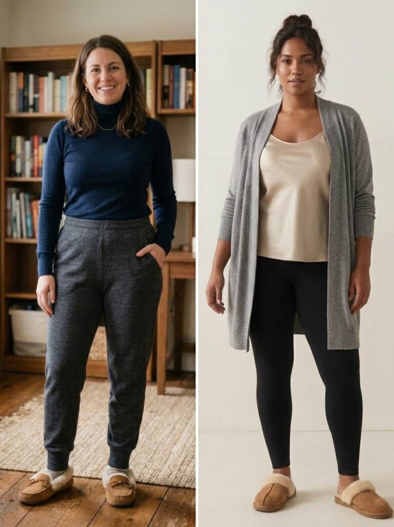 6 Work-From-Home Outfits That Still Feel Professional (and Feed the Baby): the outfits in this post, nursing-friendly and postpartum-friendly.