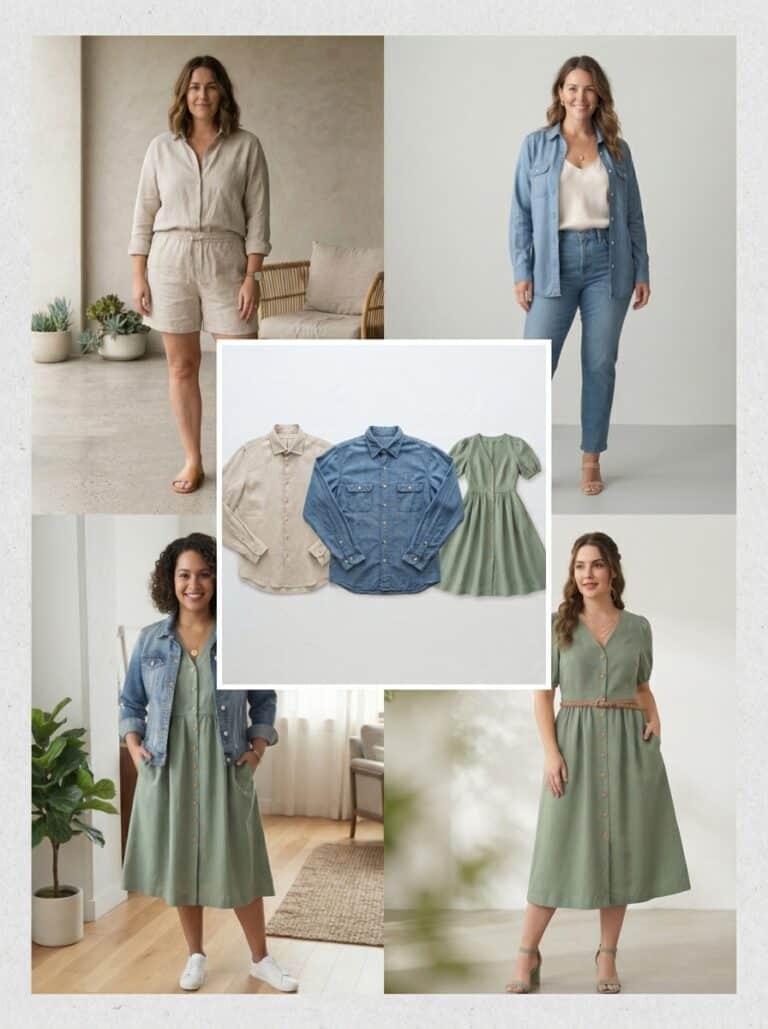 3 Button-Front Pieces, 9 Postpartum Outfit Combos (Nursing-Access Winners)