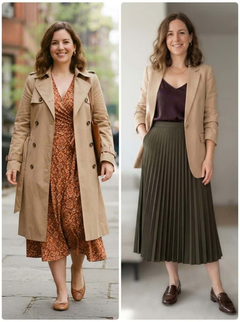 8 Spring Office Outfits for Nursing + Pumping Moms: the outfits in this post, nursing-friendly and postpartum-friendly.