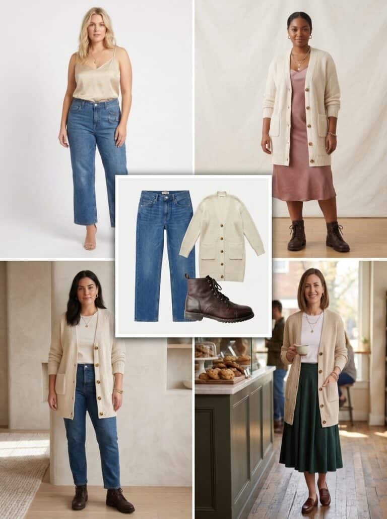 3 Everyday-Uniform Pieces, 9 Postpartum Outfit Combos