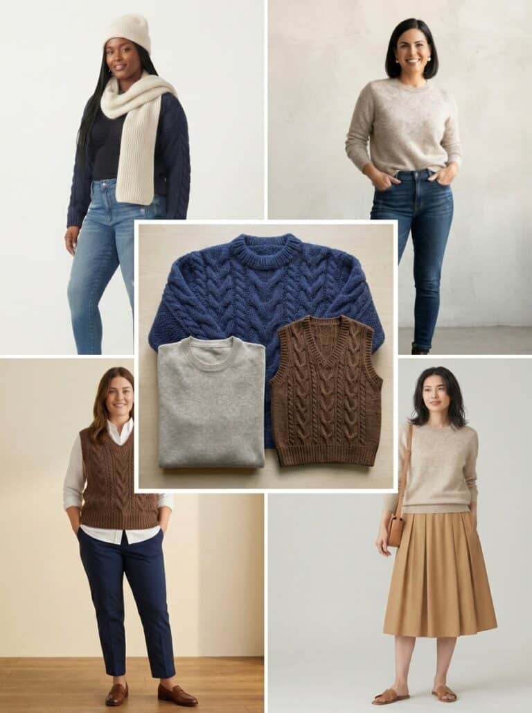 3 Knit-Family Pieces, 9 Postpartum Outfits