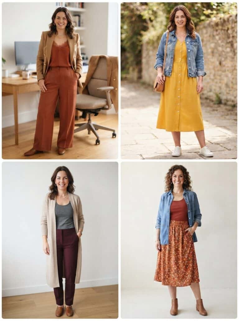 10 Transitional Office Outfits for the Season Shift (Nursing-Friendly)