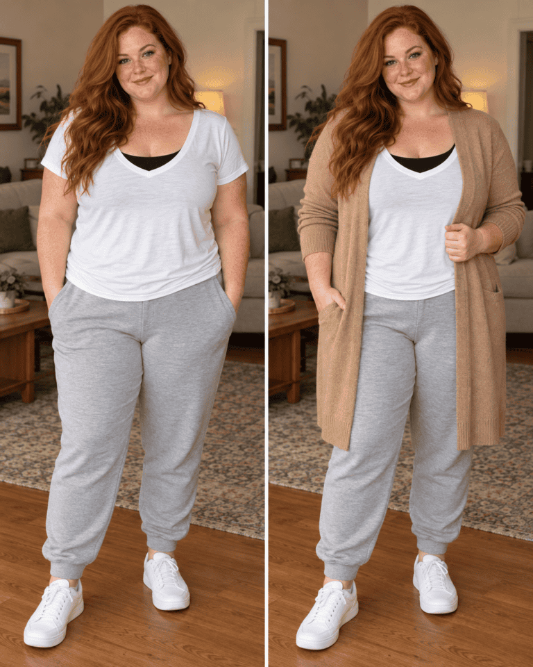 The Cardigan Method: How One Third Piece Makes Any Breastfeeding Top Look Intentionally Put Together