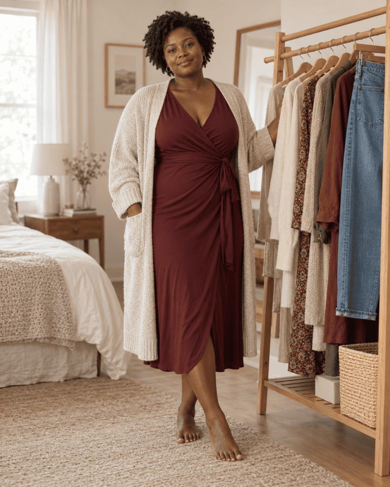 The Changing-Size Dilemma: In-Between Clothes, the Guilt of Buying Them, and How to Style Them