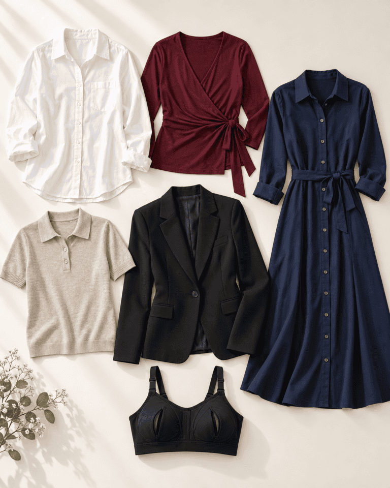 5 Workwear Pieces That Actually Work with a Hands-Free Pumping Bra