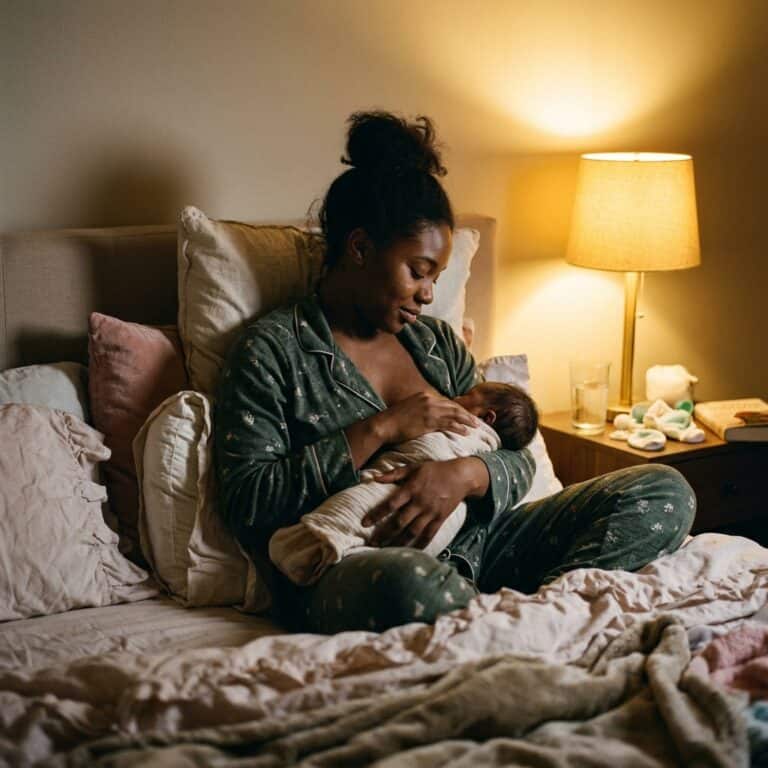 Nursing Pajamas and Nightgowns on Amazon for Easier Night Feeds