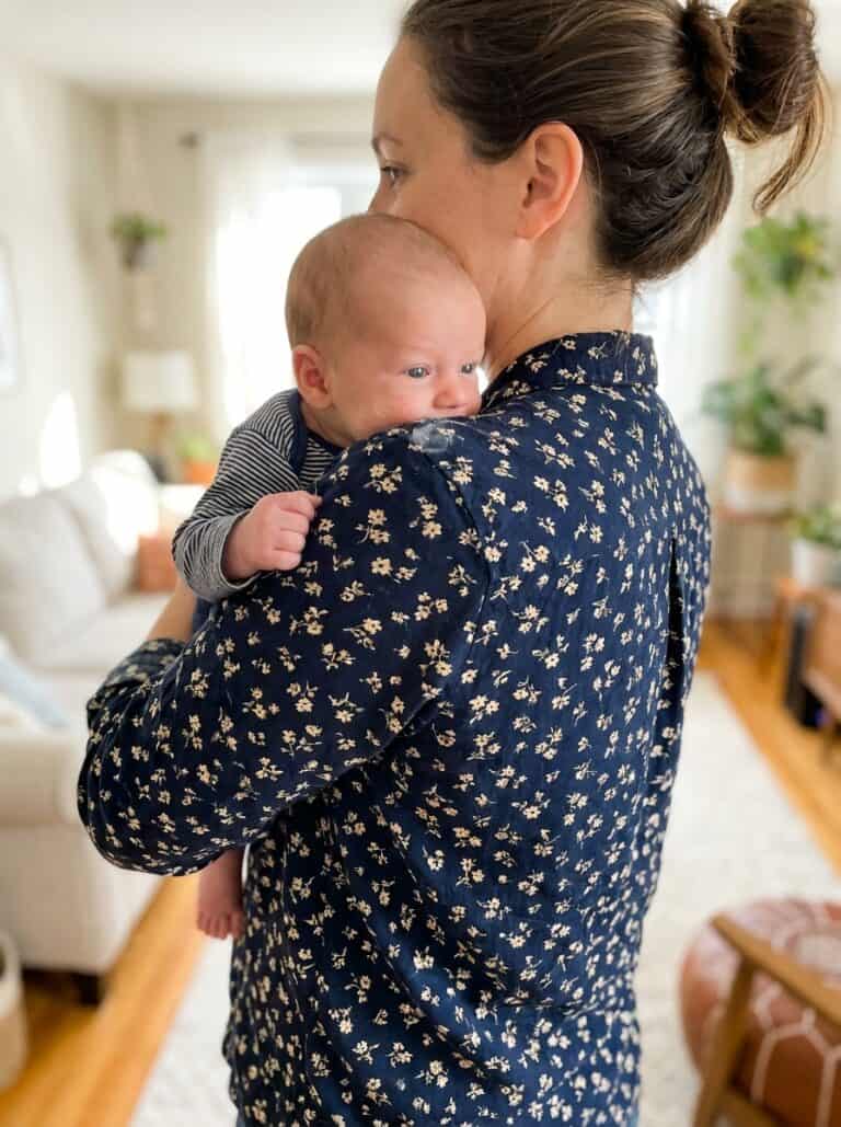 Milk Spills and Spit-Up: The Best Fabrics, Textures and Patterns to Hide Spit-Up and Leaks