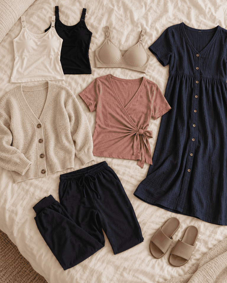 The Fourth Trimester Capsule Wardrobe Checklist: The Only 7 Items You Need