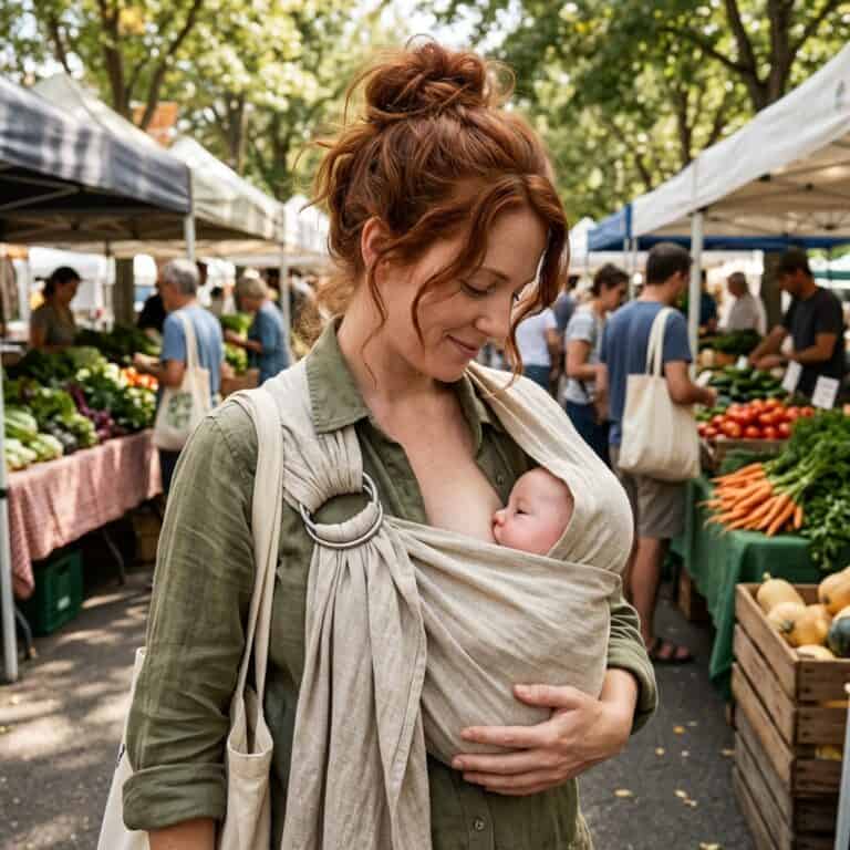Baby Slings and Wraps on Amazon for Nursing on the Move