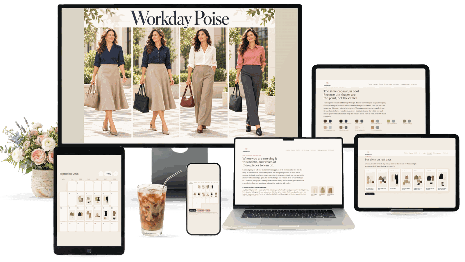 The Back to Work Capsule on every screen
