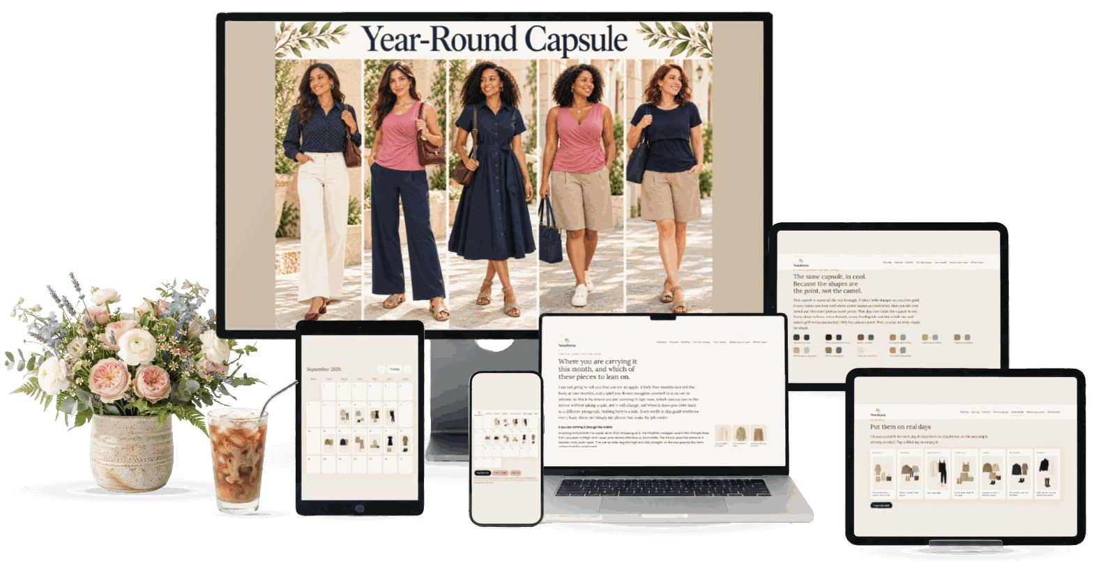 The Year Round Capsule on every screen, with its bonuses